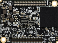 UCM-iMX8M-PLUS - NXP i.MX 8M PLUS System-on-Module bottom view