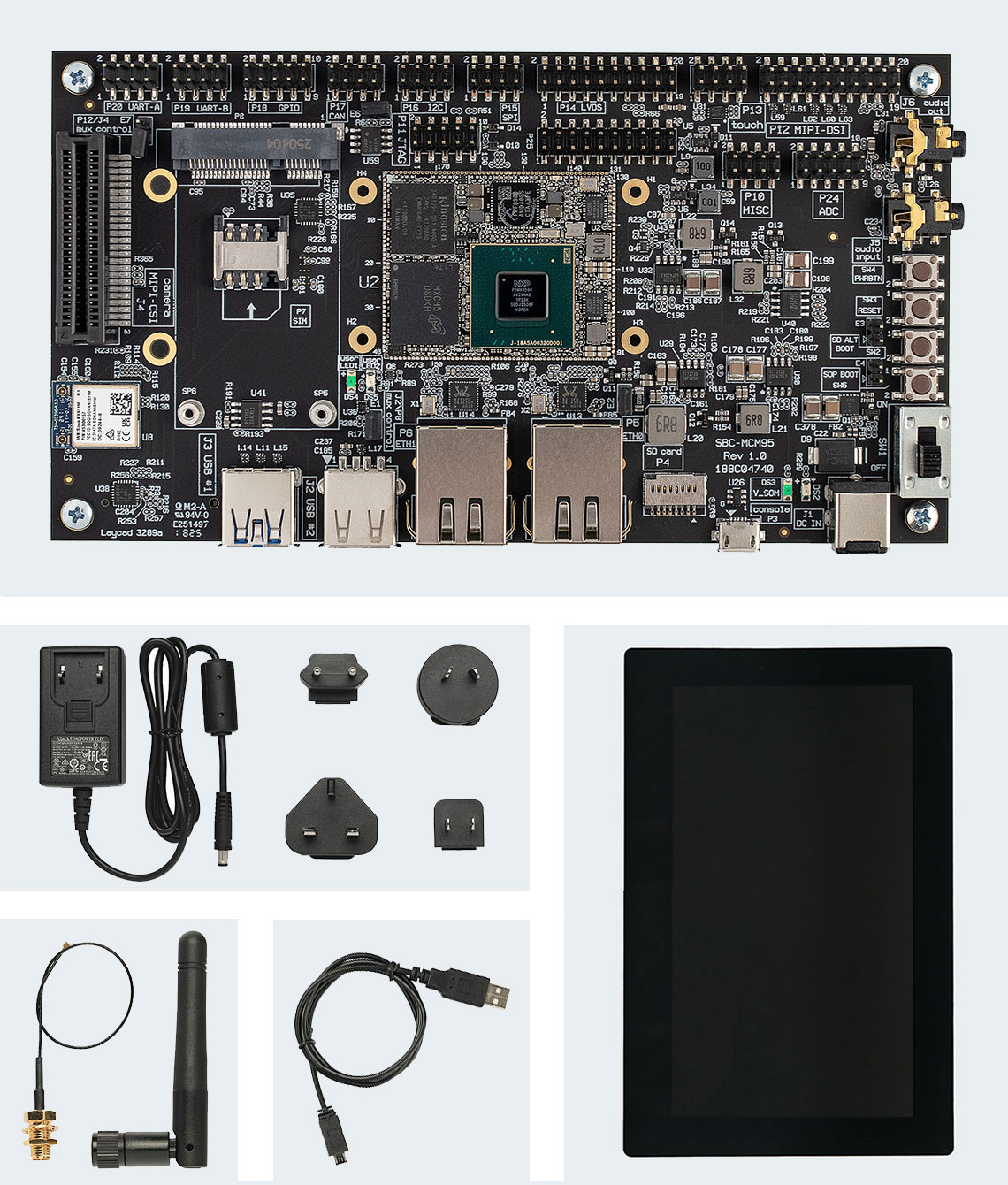 MCM-iMX95 evaluation kit MCM-iMX95 evaluation kit